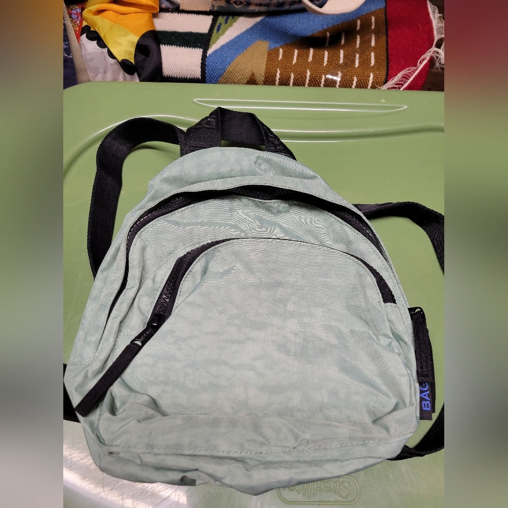 Baggu Mini Backpack Seafoam